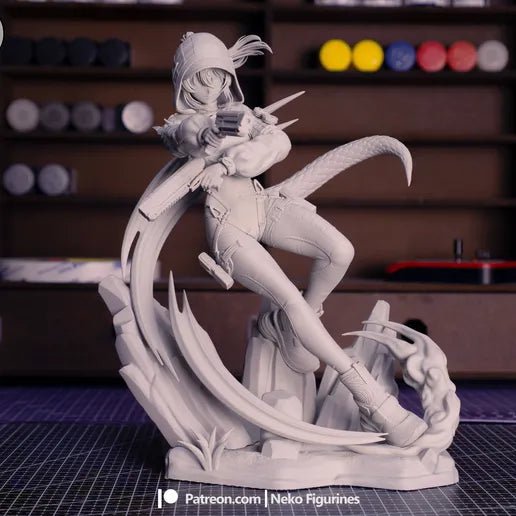 Fluorite - Figura de Resina Escala 1/6 Fan Art Model by SaulCeVe - SaulCeVe