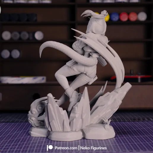 Fluorite - Figura de Resina Escala 1/6 Fan Art Model by SaulCeVe - SaulCeVe
