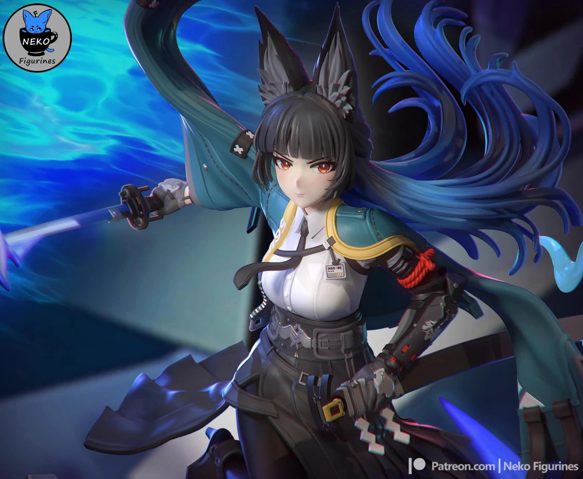 Hoshimi Miyabi - Figura de Resina Escala 1/6 by SaulCeVe front
