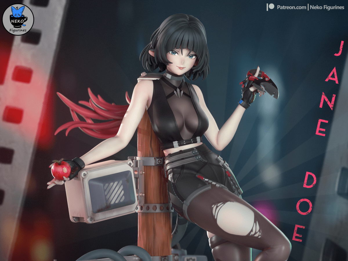 Jane Doe - Figura de Resina Escala 1/6 by SaulCeVe - SaulCeVe