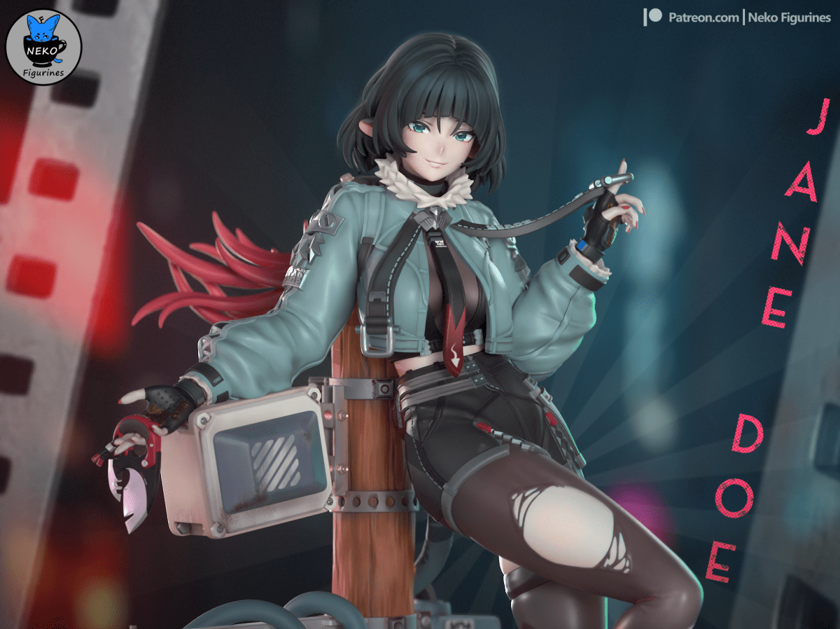 Jane Doe - Figura de Resina Escala 1/6 by SaulCeVe - SaulCeVe