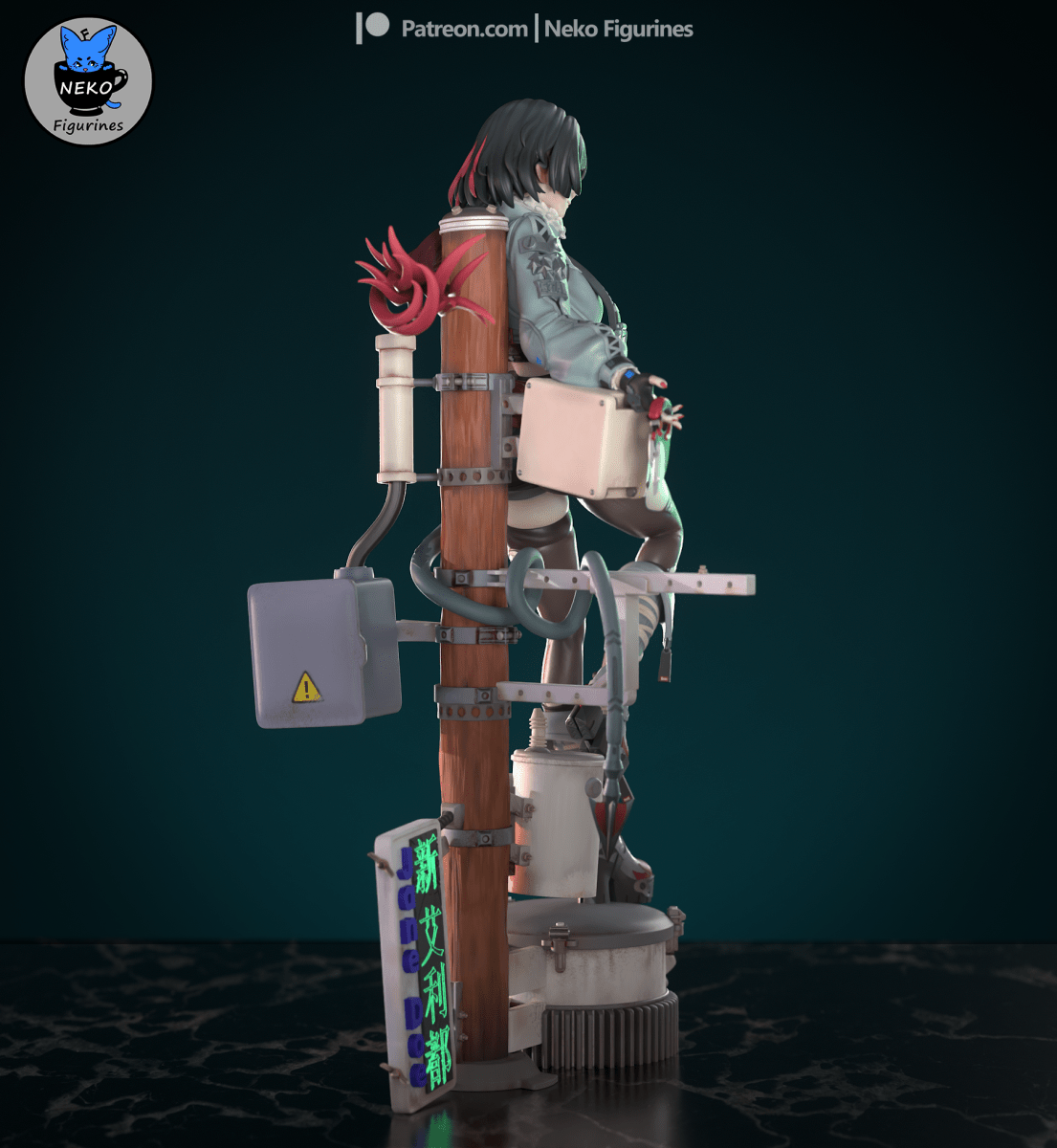 Jane Doe - Figura de Resina Escala 1/6 by SaulCeVe - SaulCeVe