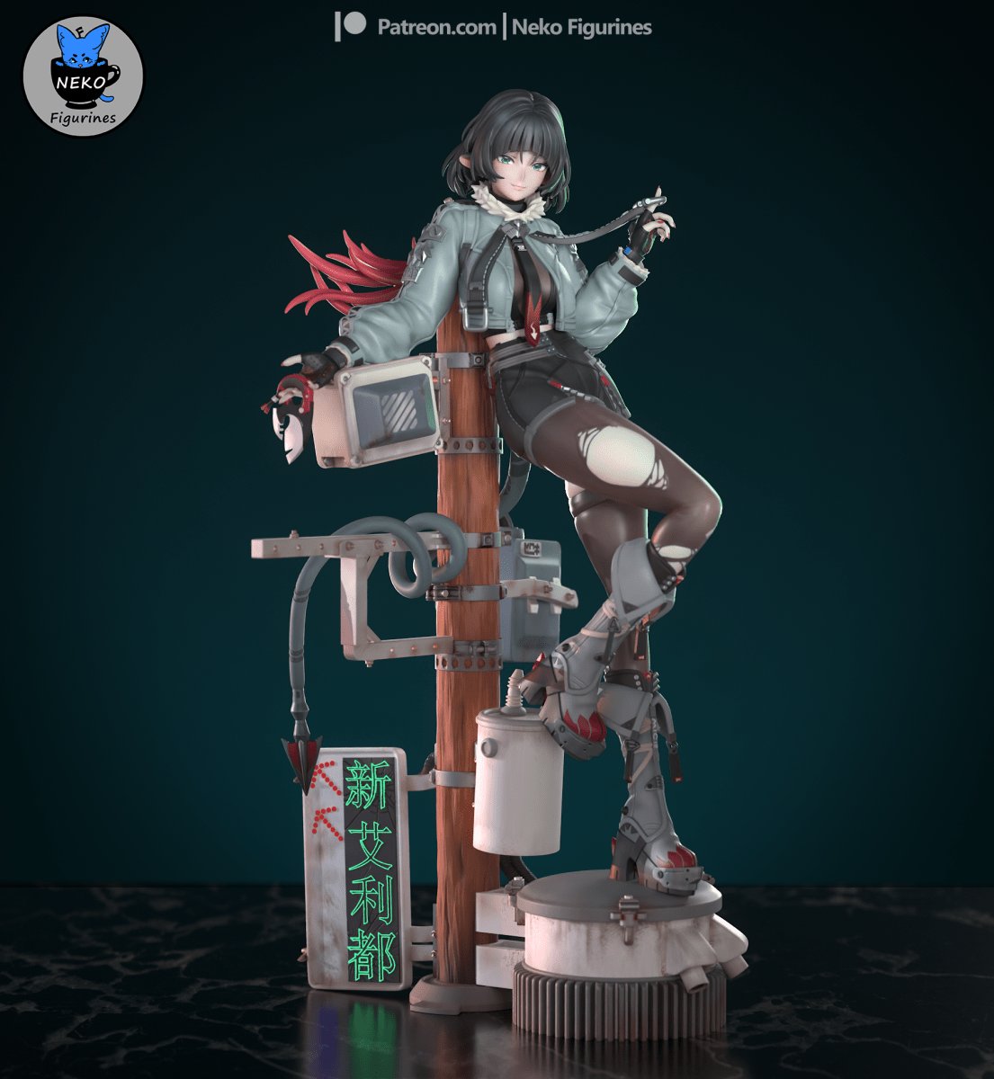 Jane Doe - Figura de Resina Escala 1/6 by SaulCeVe - SaulCeVe
