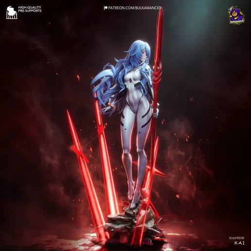 Rei Ayanami - Figura de Resina Escala 1/6 Fan Art Model by SaulCeVe - SaulCeVe