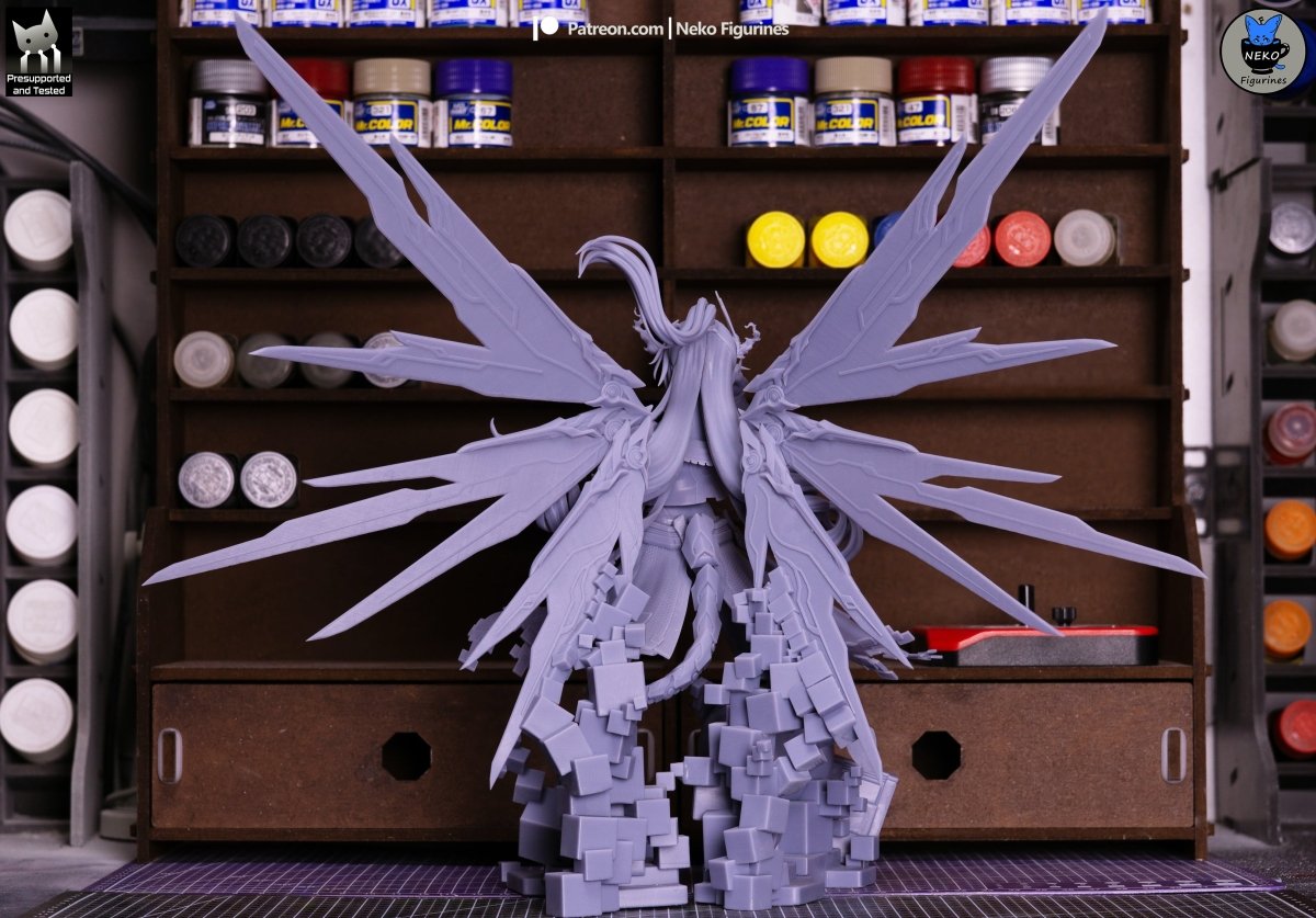 SilverWolf Lv999 - Figura de Resina Escala 1/7 Fan Art Model by SaulCeVe - SaulCeVe
