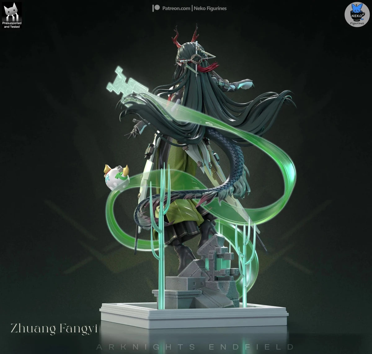 Zhuang Fangyi - Figura de Resina Pintada a Mano (Escala 1/6) - SaulCeVe