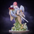 Remielle - Figura in resina in scala 1/6, modello fan art di SaulCeVe