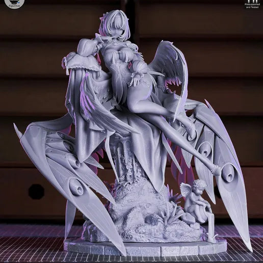 Remielle - Figura in resina in scala 1/6, modello fan art di SaulCeVe