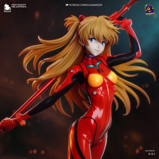 Asuka Langley - Figura de Resina Escala 1/6 Fan Art Model by SaulCeVe - SaulCeVe