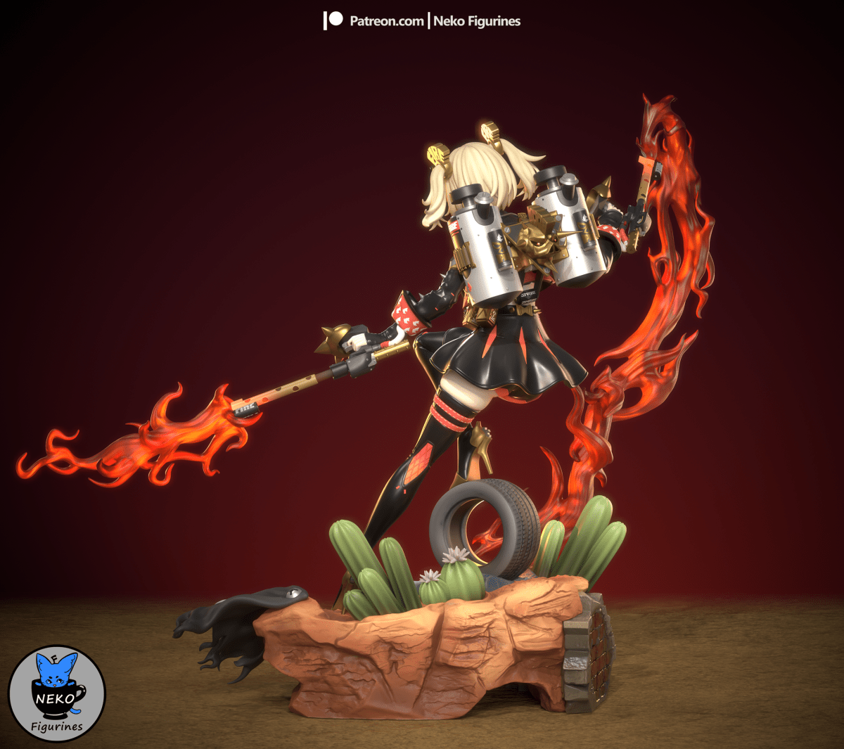 Burnice - Figura de Resina Escala 1/6 by SaulCeVe - SaulCeVe