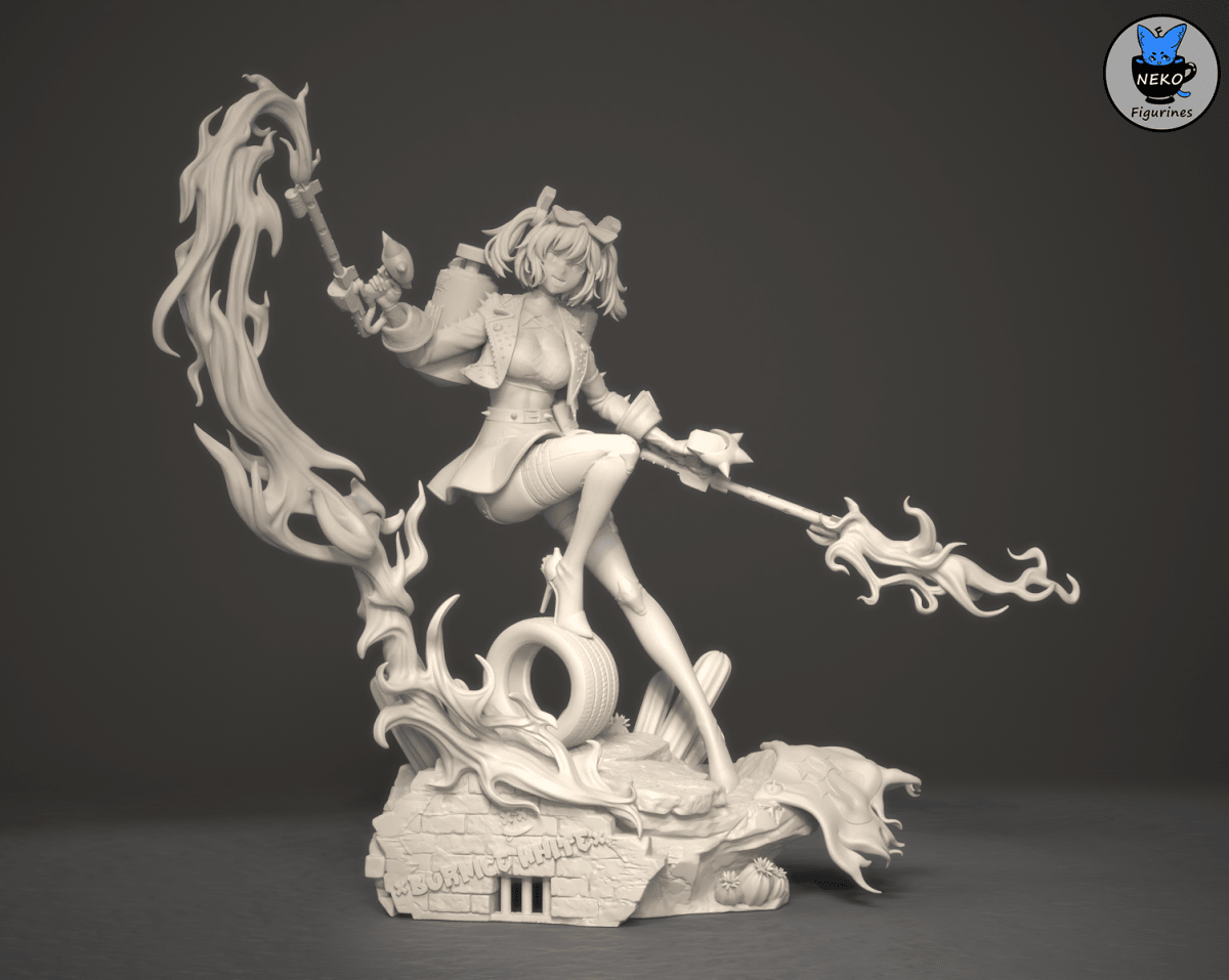Burnice - Figura de Resina Escala 1/6 by SaulCeVe - SaulCeVe