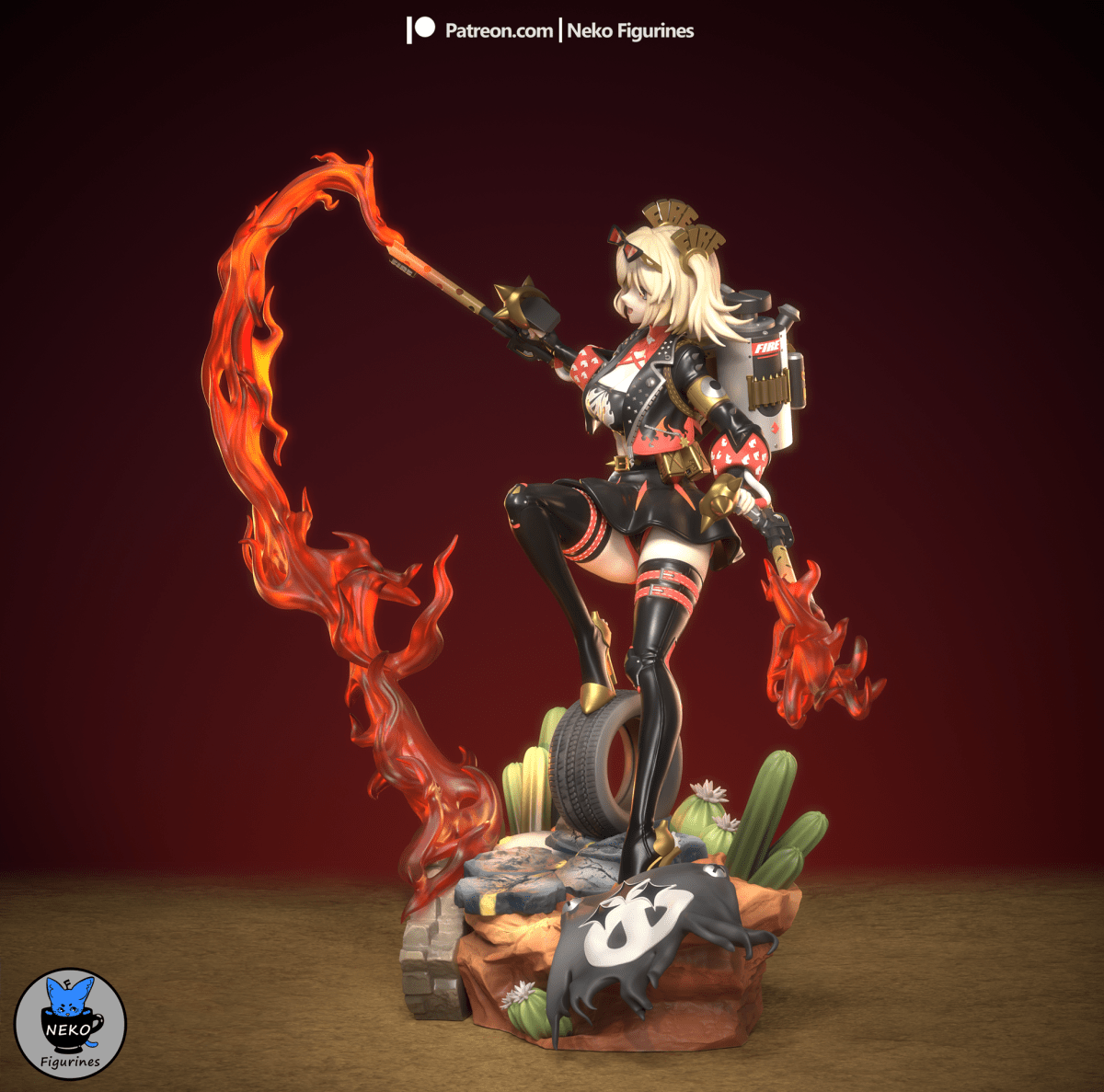 Burnice - Figura de Resina Escala 1/6 by SaulCeVe - SaulCeVe