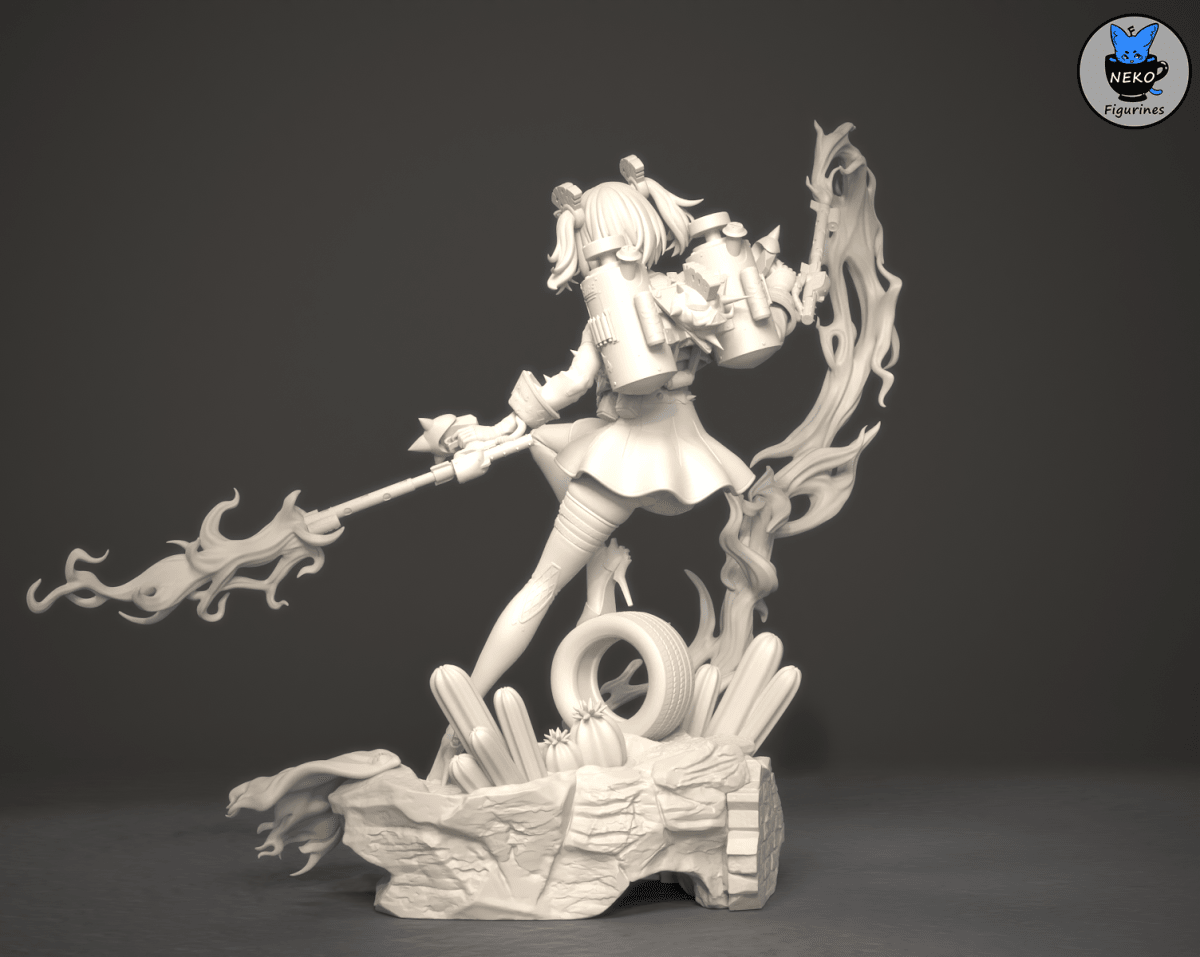 Burnice - Figura de Resina Escala 1/6 by SaulCeVe - SaulCeVe