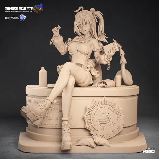 Cissia - Figura de Resina Escala 1/6 Fan Art Model by SaulCeVe - SaulCeVe