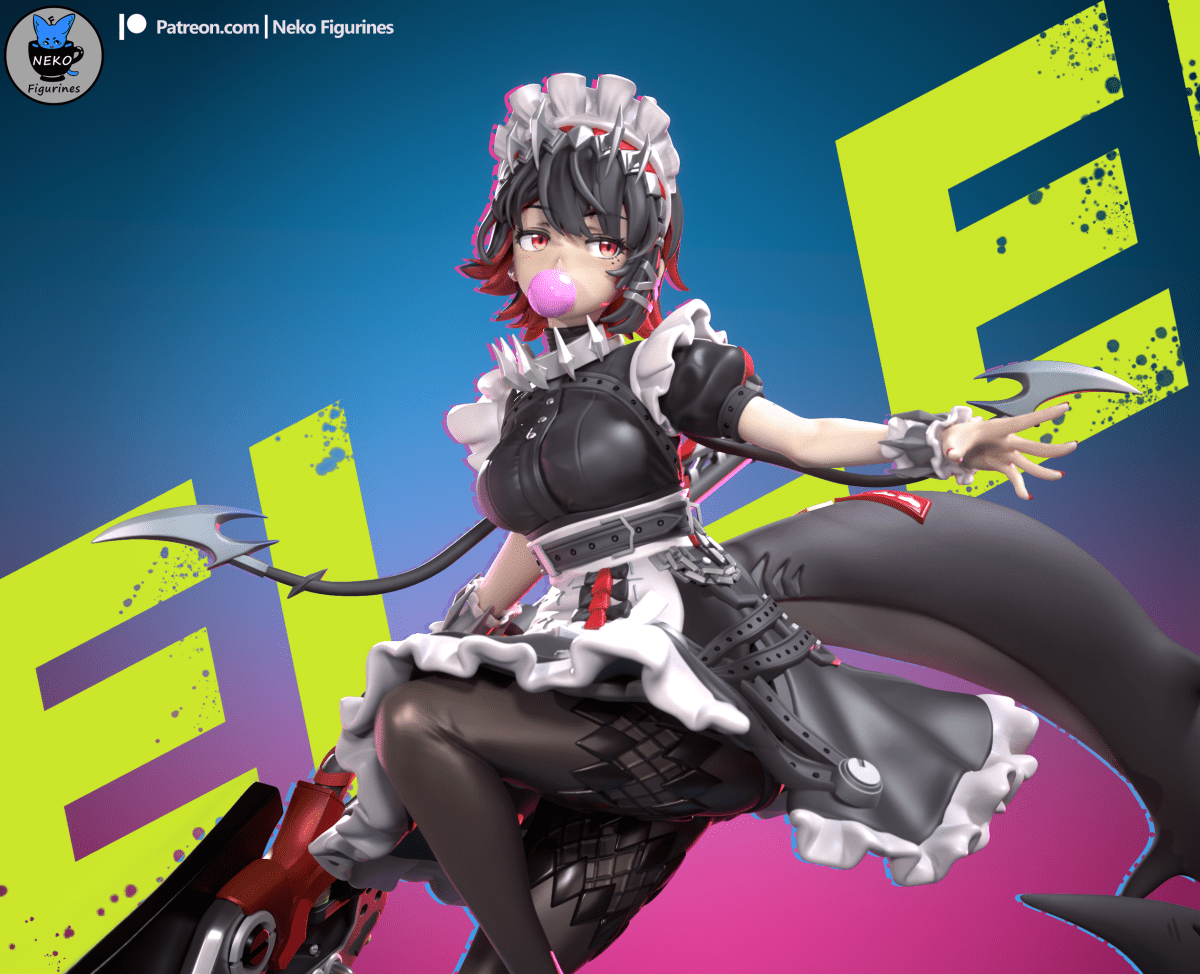 Ellen Joe - Figura de Resina Escala 1/6 Fan Art Model by SaulCeVe - SaulCeVe