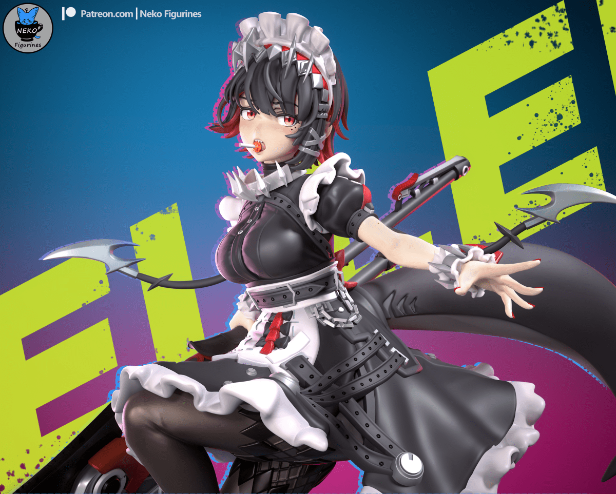 Ellen Joe - Figura de Resina Escala 1/6 Fan Art Model by SaulCeVe - SaulCeVe