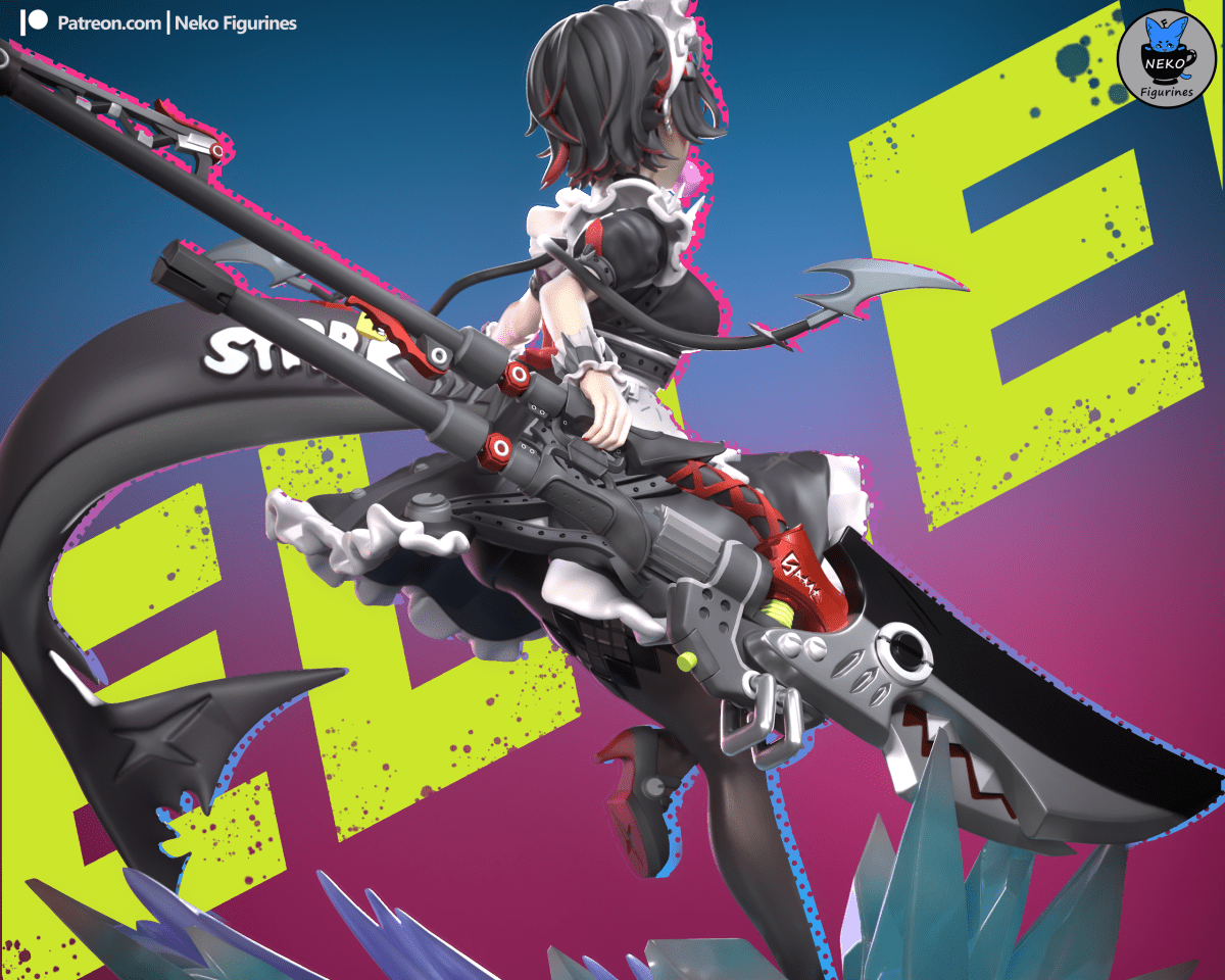 Ellen Joe - Figura de Resina Escala 1/6 Fan Art Model by SaulCeVe - SaulCeVe