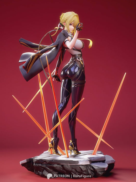 Evelyn - Figura de Resina Escala 1/6 Fan Art Model by SaulCeVe - SaulCeVe