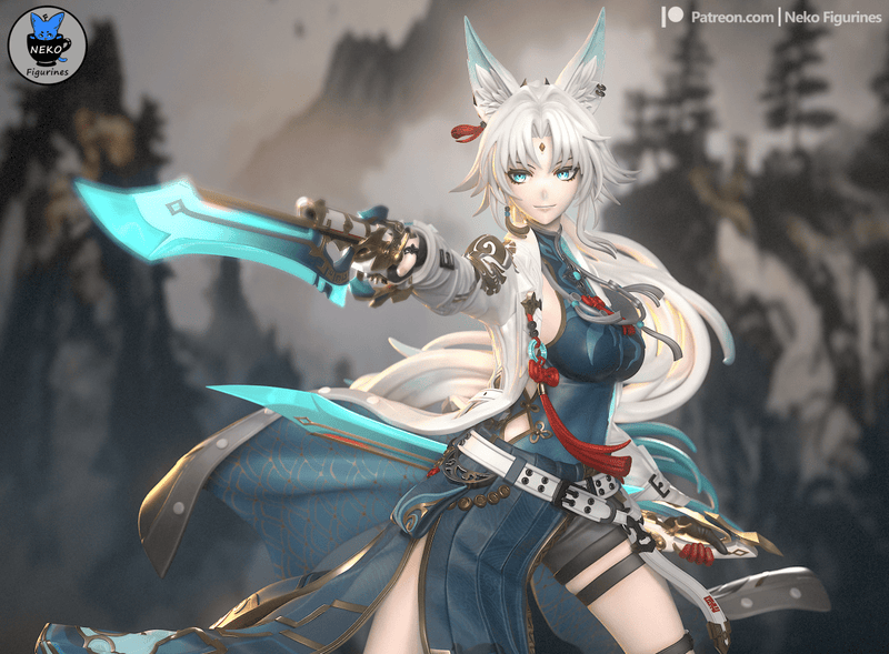 Feixiao - Figura de Resina Escala 1/6 Fan Art Model by SaulCeVe - SaulCeVe