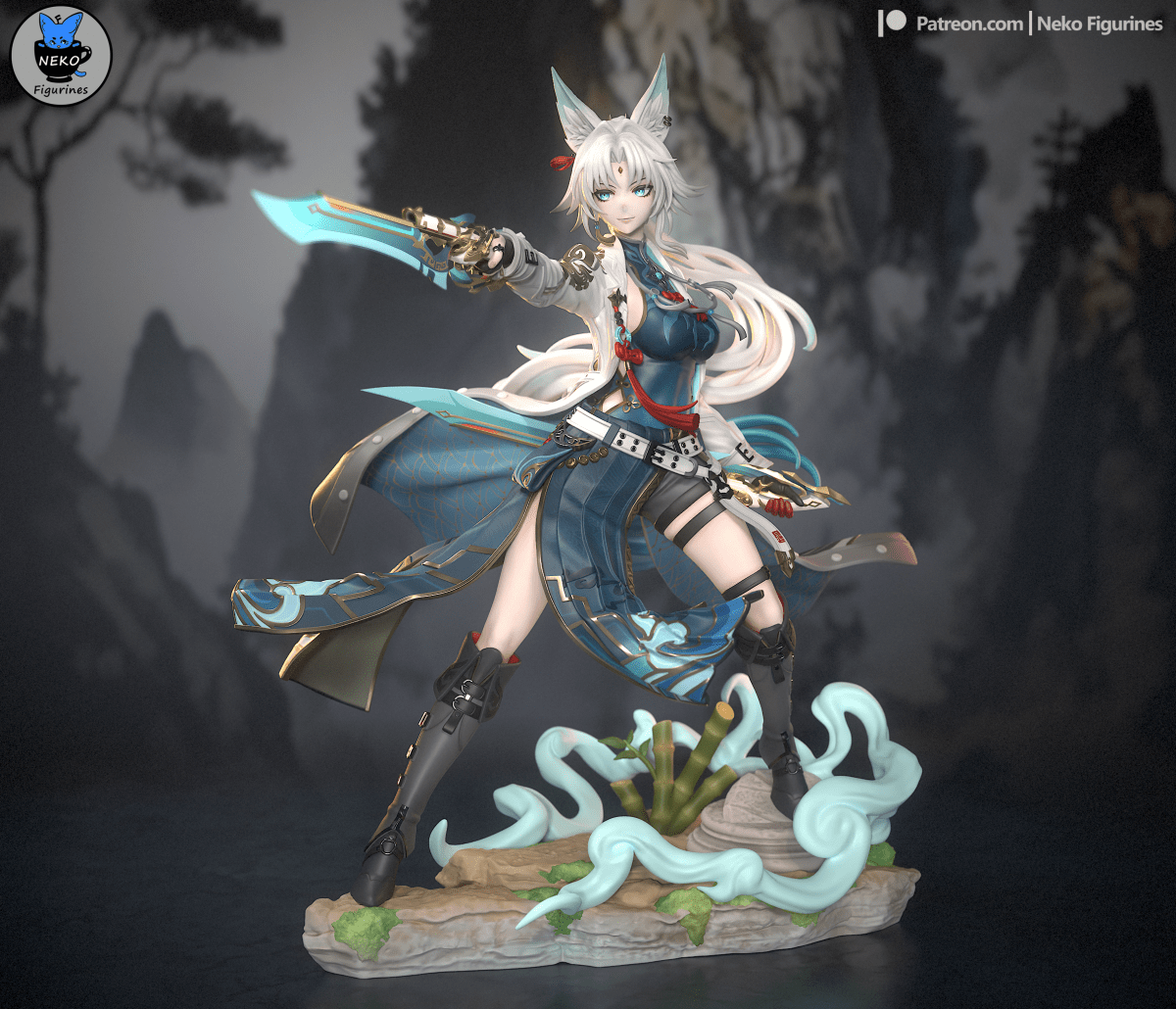 Feixiao - Figura de Resina Escala 1/6 Fan Art Model by SaulCeVe - SaulCeVe