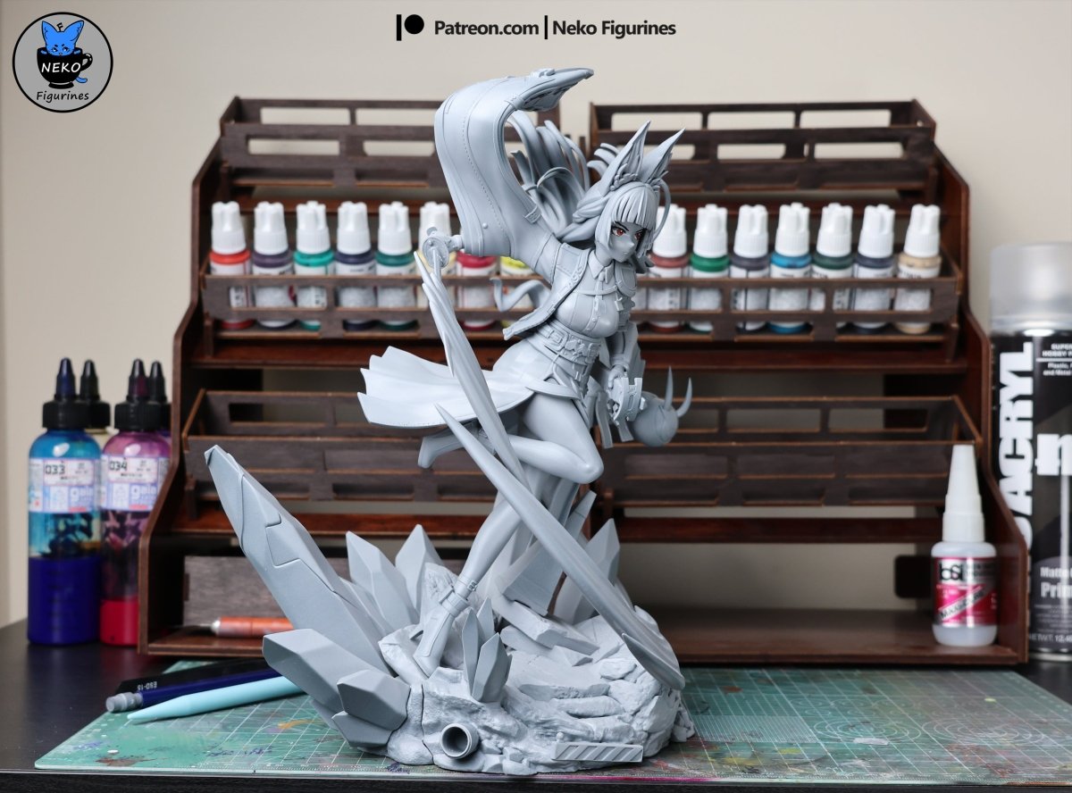 Hoshimi Miyabi - Figura de Resina Escala 1/6 by SaulCeVe print side