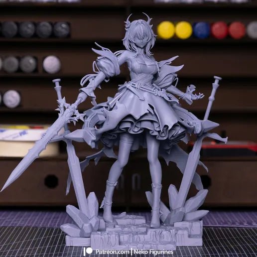 Laevatain Surtr - Figura de Resina Escala 1/6 Fan Art Model by SaulCeVe - SaulCeVe