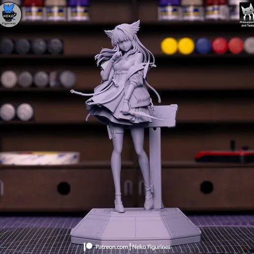 Perlica - Figura de Resina Escala 1/6 Fan Art Model by SaulCeVe - SaulCeVe