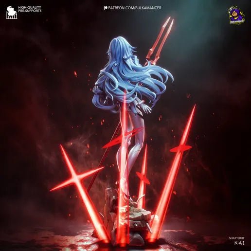 Rei Ayanami - Figura de Resina Escala 1/6 Fan Art Model by SaulCeVe - SaulCeVe