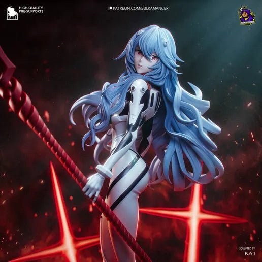 Rei Ayanami - Figura de Resina Escala 1/6 Fan Art Model by SaulCeVe - SaulCeVe