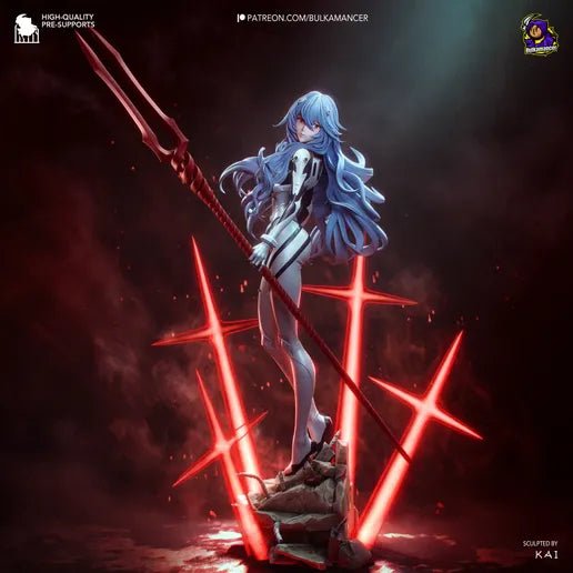 Rei Ayanami - Figura de Resina Escala 1/6 Fan Art Model by SaulCeVe - SaulCeVe