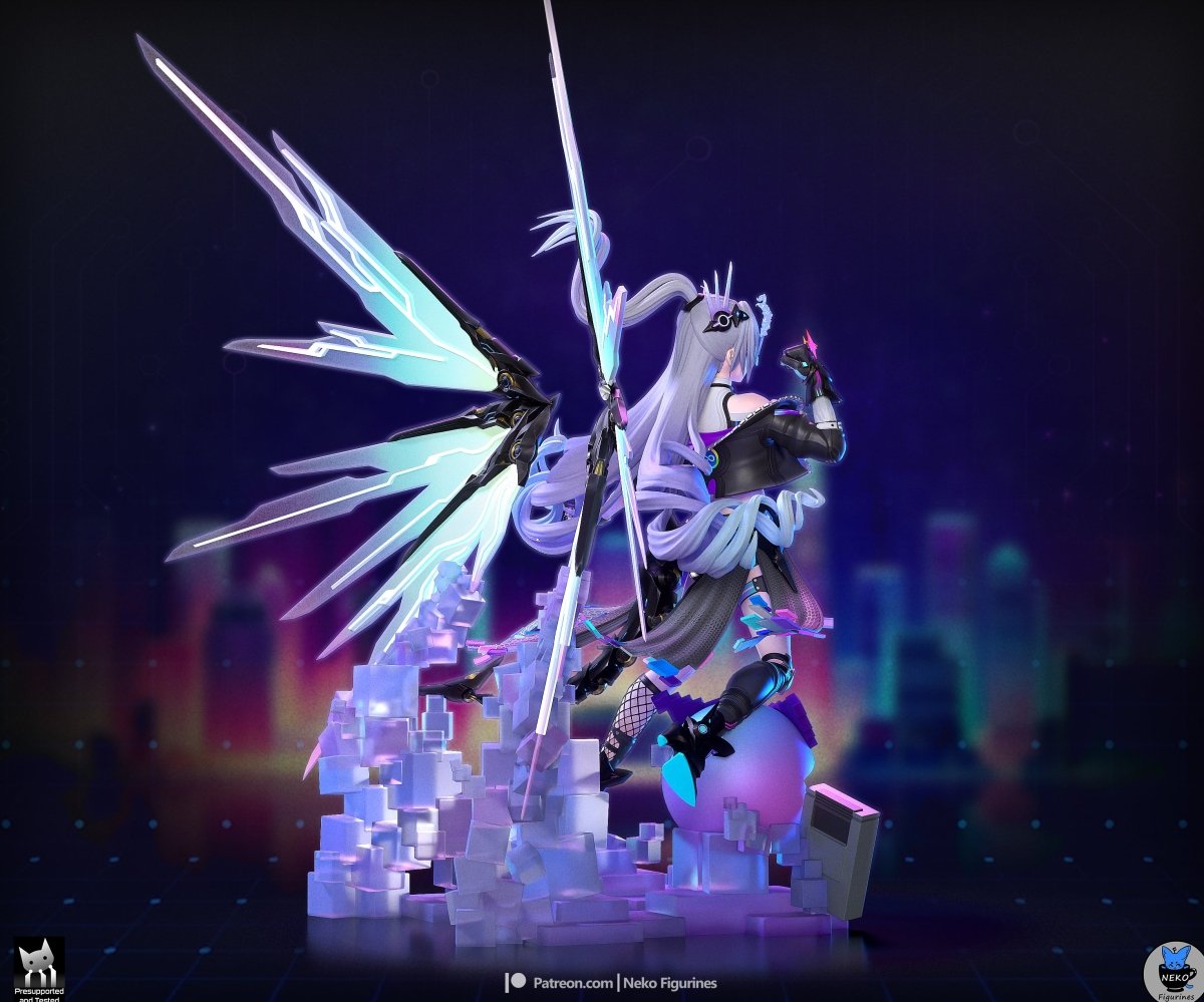 SilverWolf Lv999 - Figura de Resina Escala 1/7 Fan Art Model by SaulCeVe - SaulCeVe