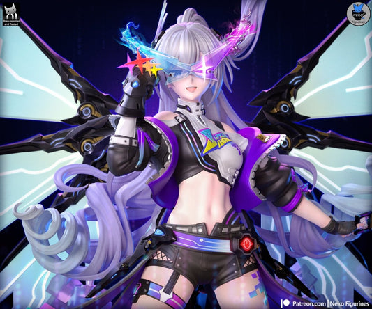 SilverWolf Lv999 - Figura de Resina Escala 1/7 Fan Art Model by SaulCeVe - SaulCeVe
