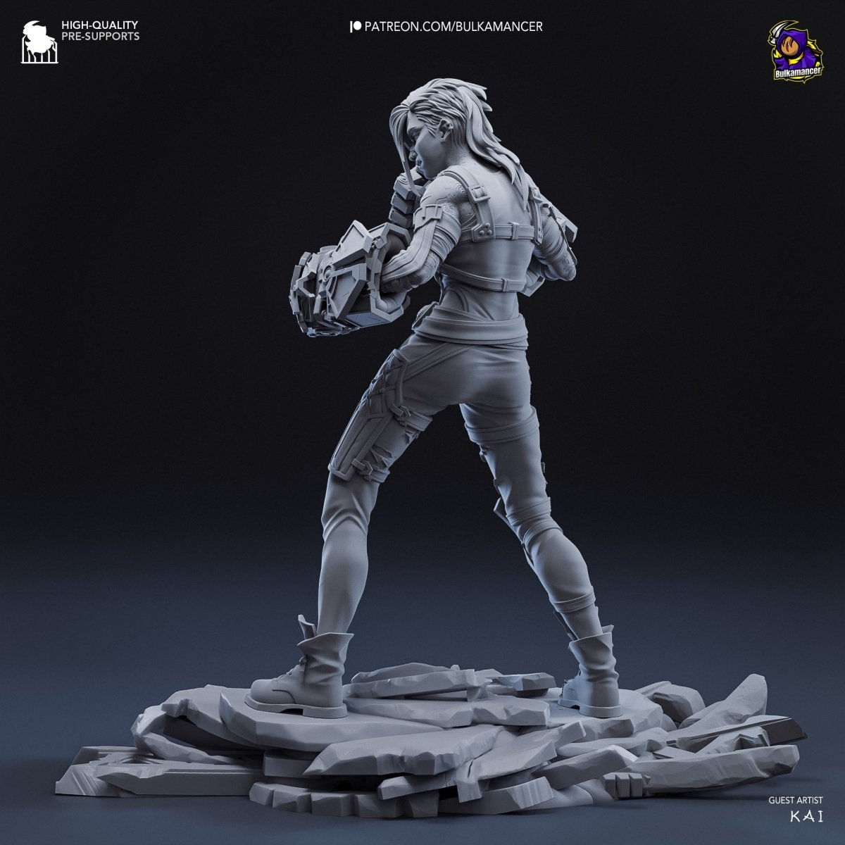 Vi - Figura de Resina Escala 1/6 Fan Art Model by SaulCeVe - SaulCeVe