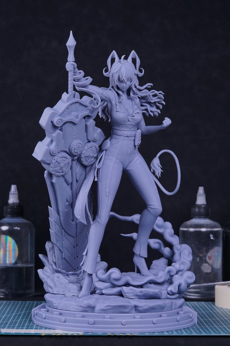 Zani 2ND Form- Figura de Resina Escala 1/6 Fan Art Model by SaulCeVe - SaulCeVe