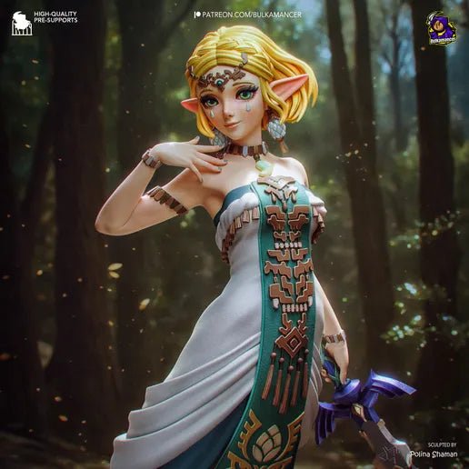 Zelda Tears Of The Kingdom - Figura de Resina Escala 1/6 Fan Art Model by SaulCeVe - SaulCeVe